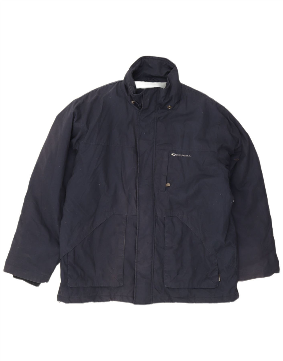 O'Neill Mens Graphic Windbreaker Jacket UK 40 Large Navy Blue Colourblock