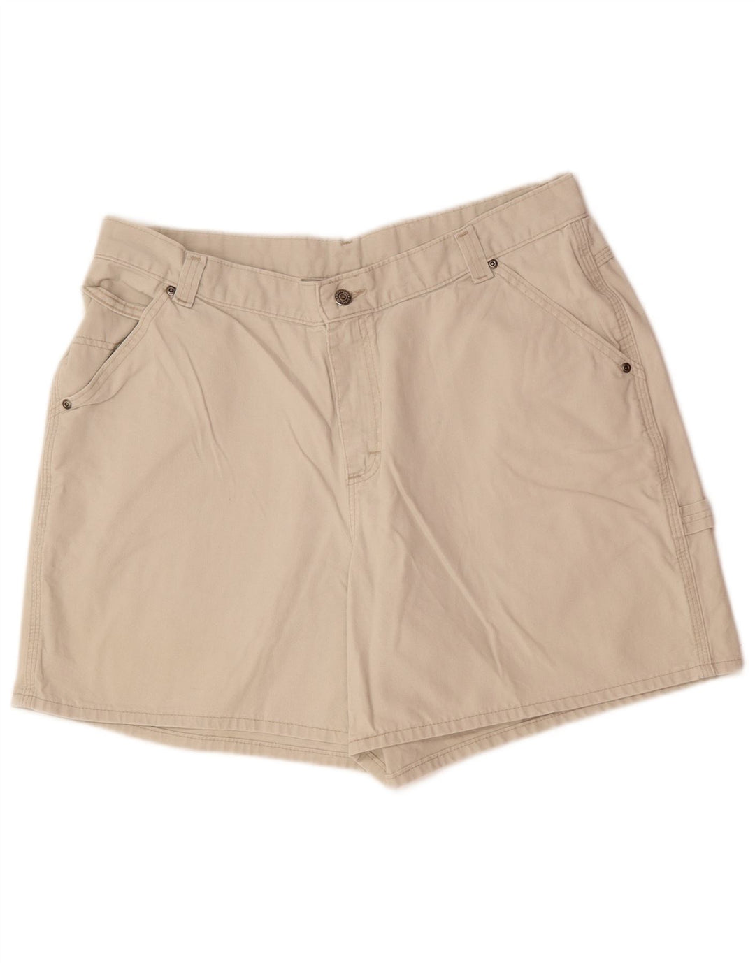 LEE Womens Chino Shorts W36 XL Beige