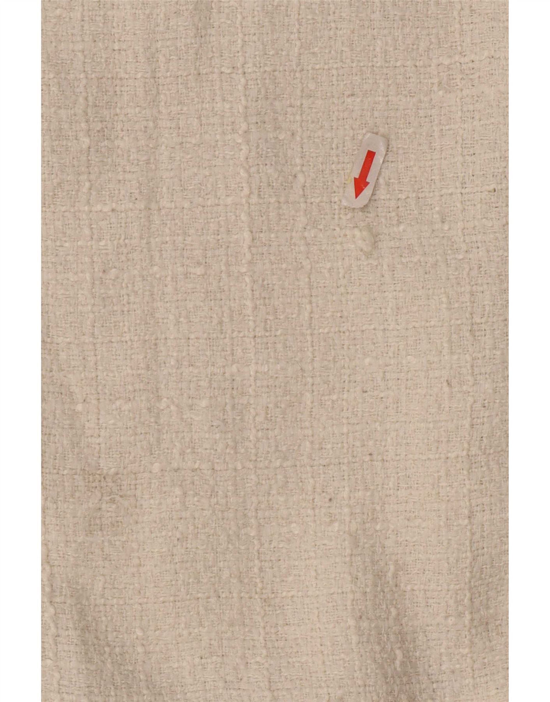 Zara Womens Straight Casual Trousers Large W30 L31 White Polyester