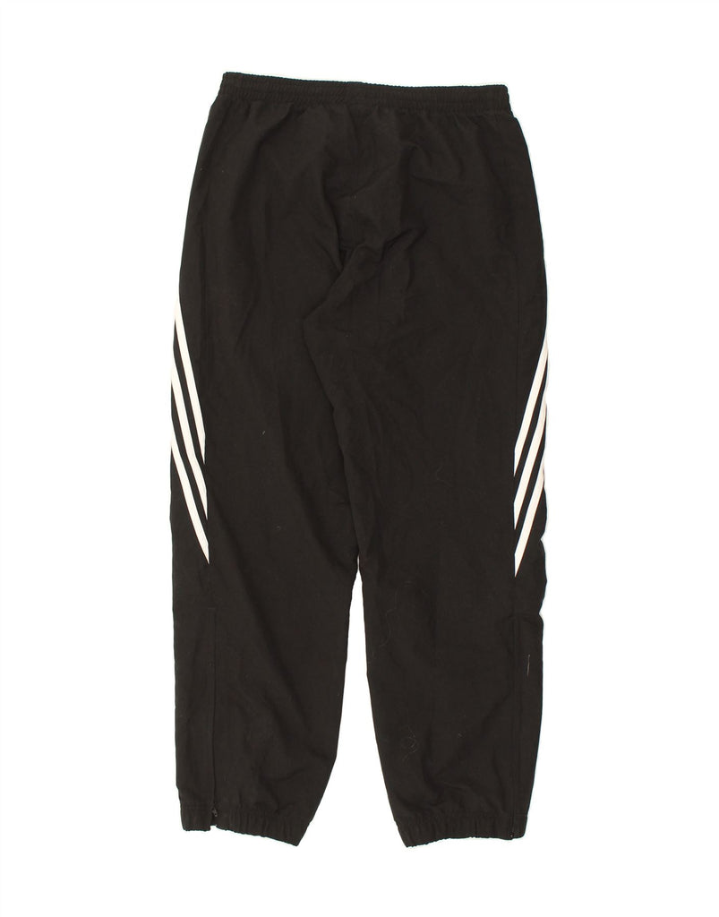 ADIDAS Mens Graphic Tracksuit Trousers Joggers Medium Black Polyester | Vintage Adidas | Thrift | Second-Hand Adidas | Used Clothing | Messina Hembry 