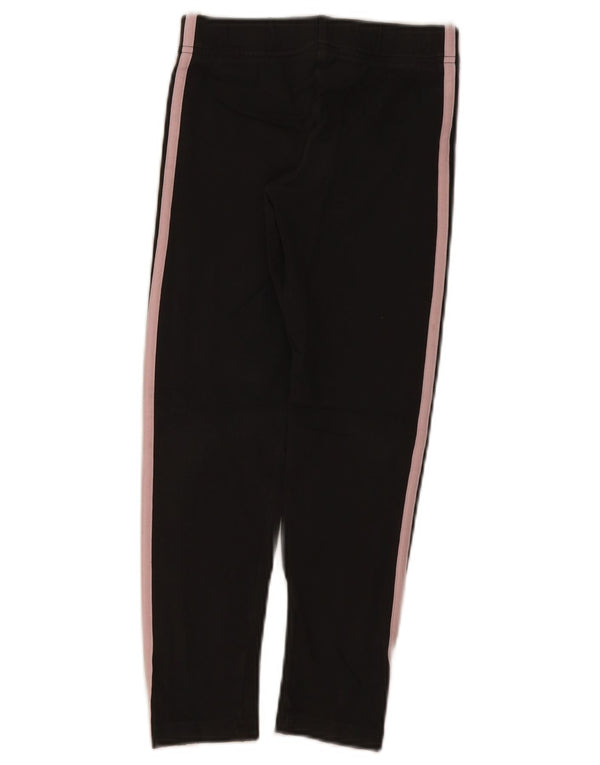Adidas Girls Leggings 9-10 Years Grey Cotton