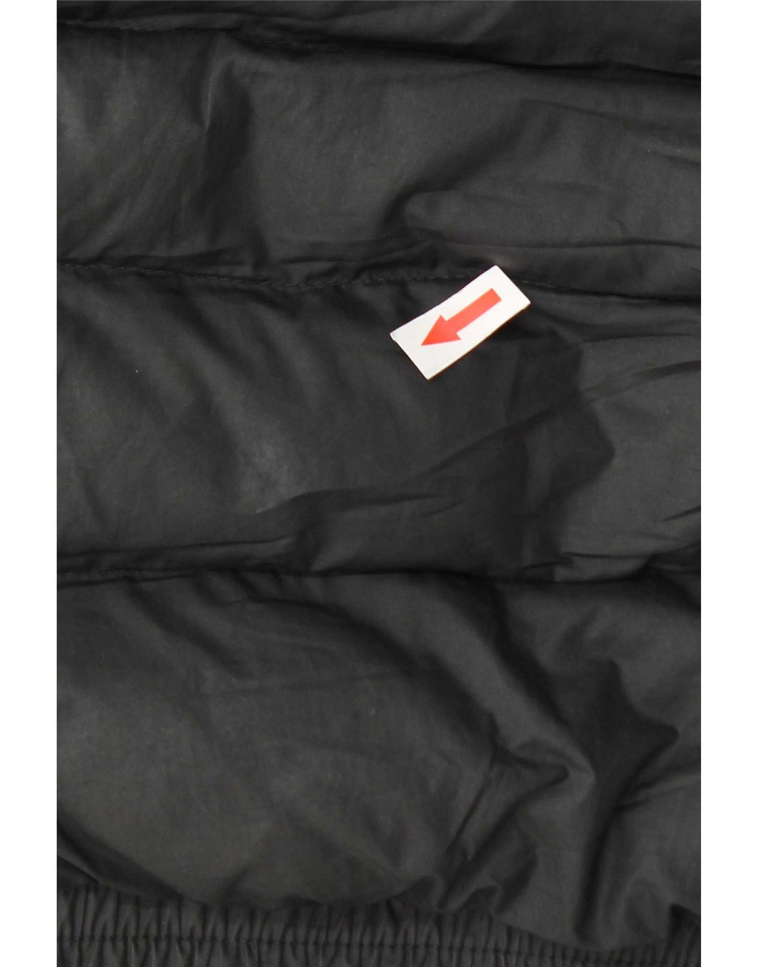 Nike Boys Hooded Padded Jacket 12-13 Years Laarge Black Polyester