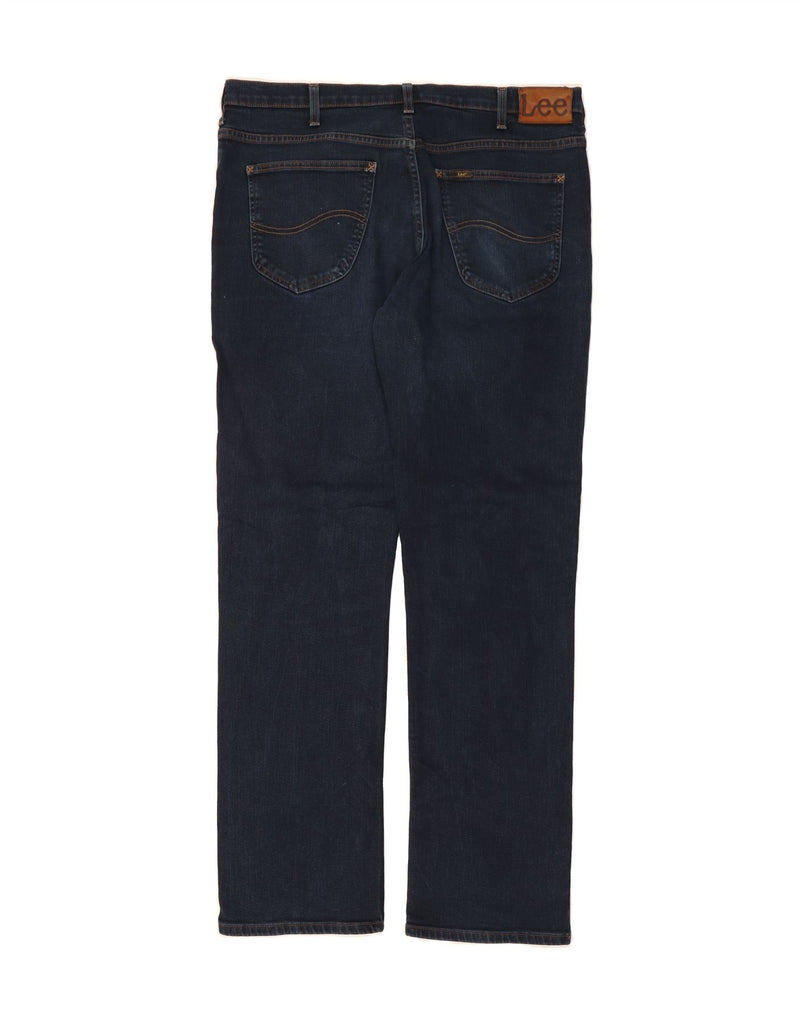 LEE Mens Brooklyn Straight Jeans W40 L34 Blue Cotton Vintage Lee and Second-Hand Lee from Messina Hembry 
