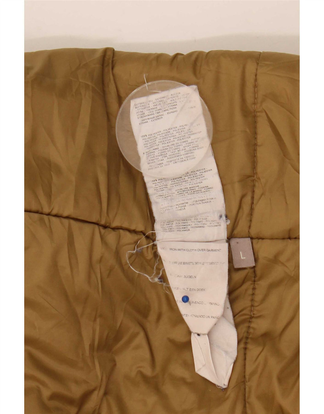 Napapijri Mens Hooded Utility Jacket UK 40 Large Brown Polyester