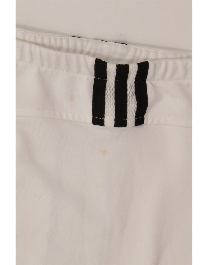 Adidas Womens Climalite Tennis Skirt UK 10 Small White Polyester