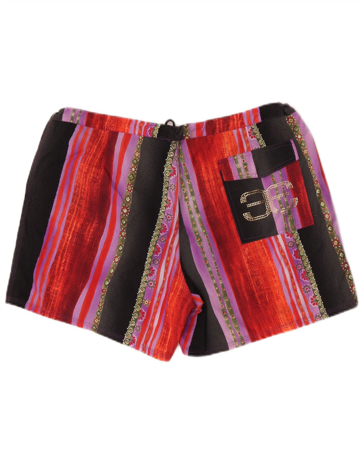 Verdissima Mens Swimming Shorts XL Multicoloured Striped Polyamide