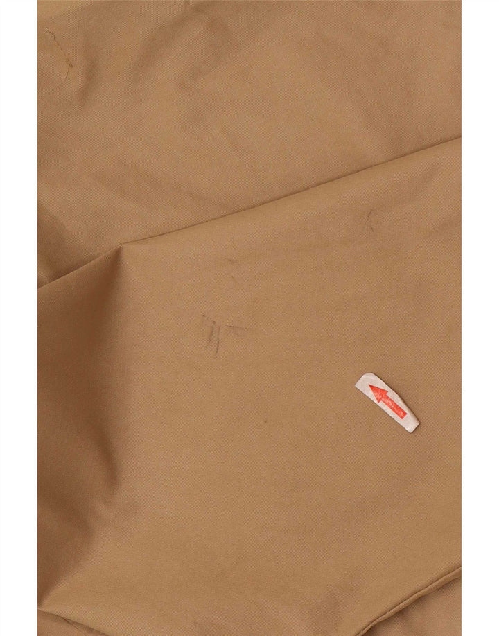 Zara Womens Hooded Oversized Raincoat UK 10 Small Beige