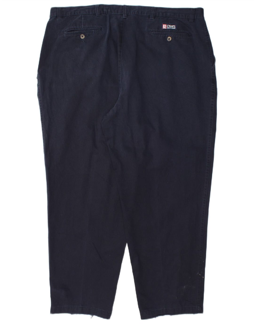CHAPS Mens Pegged Chino Trousers W44 L30  Navy Blue Cotton