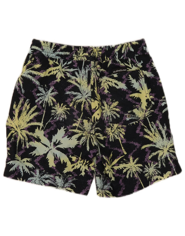 Quiksilver Boys Graphic Swimming Shorts 9-10 Years Medium Black Polyester