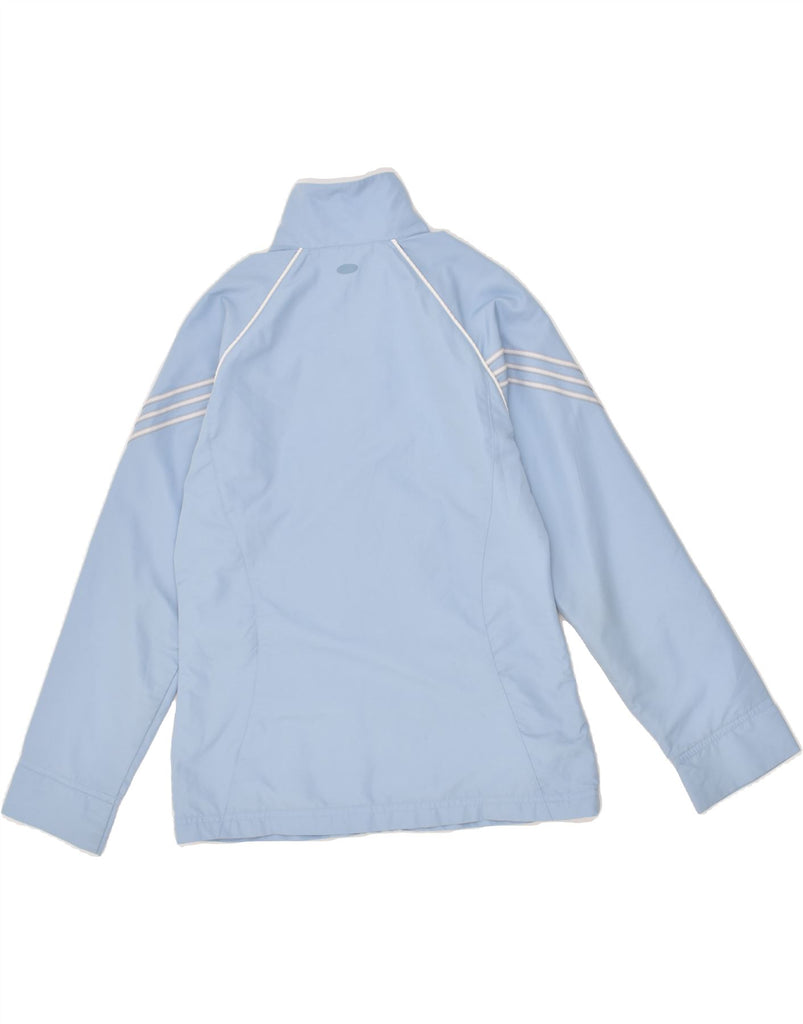 ADIDAS Womens Tracksuit Top Jacket UK 12 Medium Blue Polyester Vintage Adidas and Second-Hand Adidas from Messina Hembry 