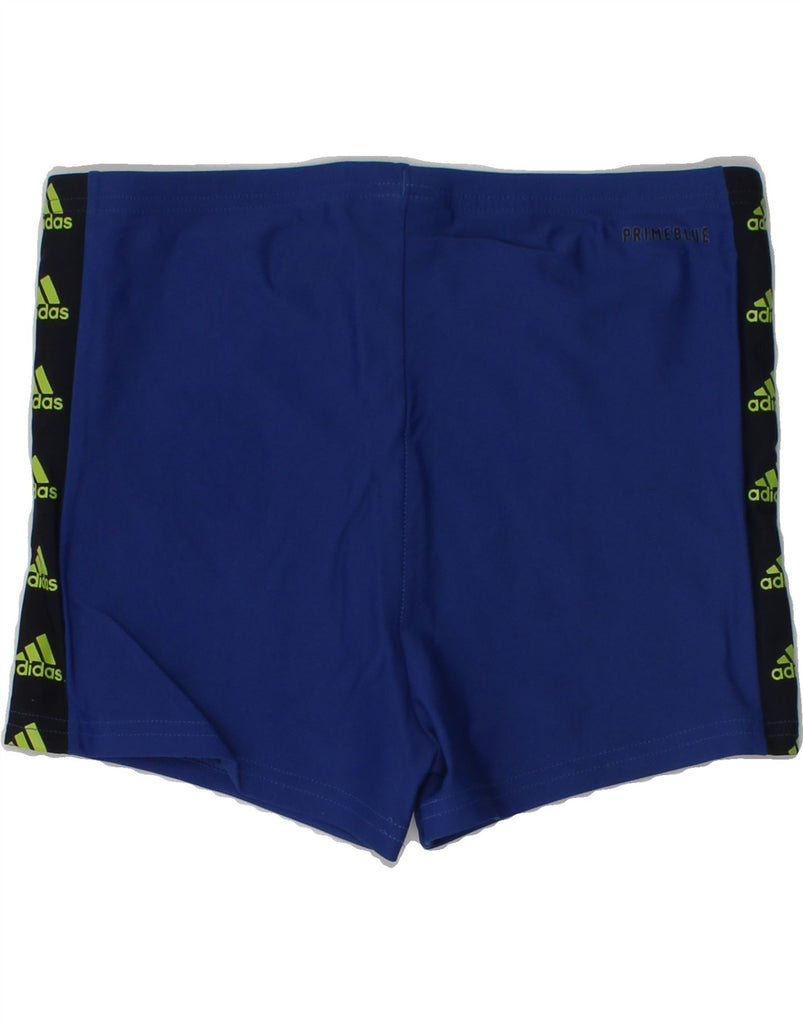 ADIDAS Boys Sport Shorts 11-12 Years Blue Polyamide | Vintage Adidas | Thrift | Second-Hand Adidas | Used Clothing | Messina Hembry 