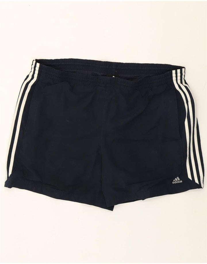 Adidas Mens Clima 365 Sport Shorts XL  Navy Blue Polyester