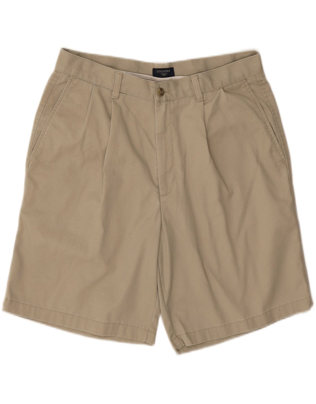 DOCKERS Mens Pegged Chino Shorts W34 Large Beige Cotton Vintage Dockers and Second-Hand Dockers from Messina Hembry 