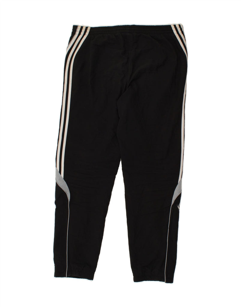 ADIDAS Mens Graphic Tracksuit Trousers Joggers UK 36/38 Small Black | Vintage Adidas | Thrift | Second-Hand Adidas | Used Clothing | Messina Hembry 