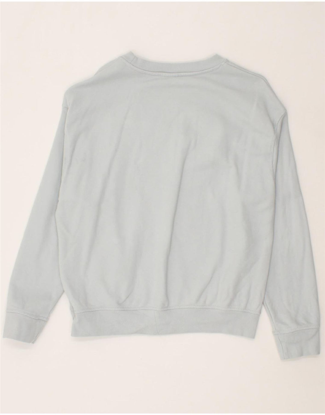 LEVI'S Womens Oversized Sweatshirt Jumper UK 16 Large Blue Cotton Vintage Levi's and Second-Hand Levi's from Messina Hembry 