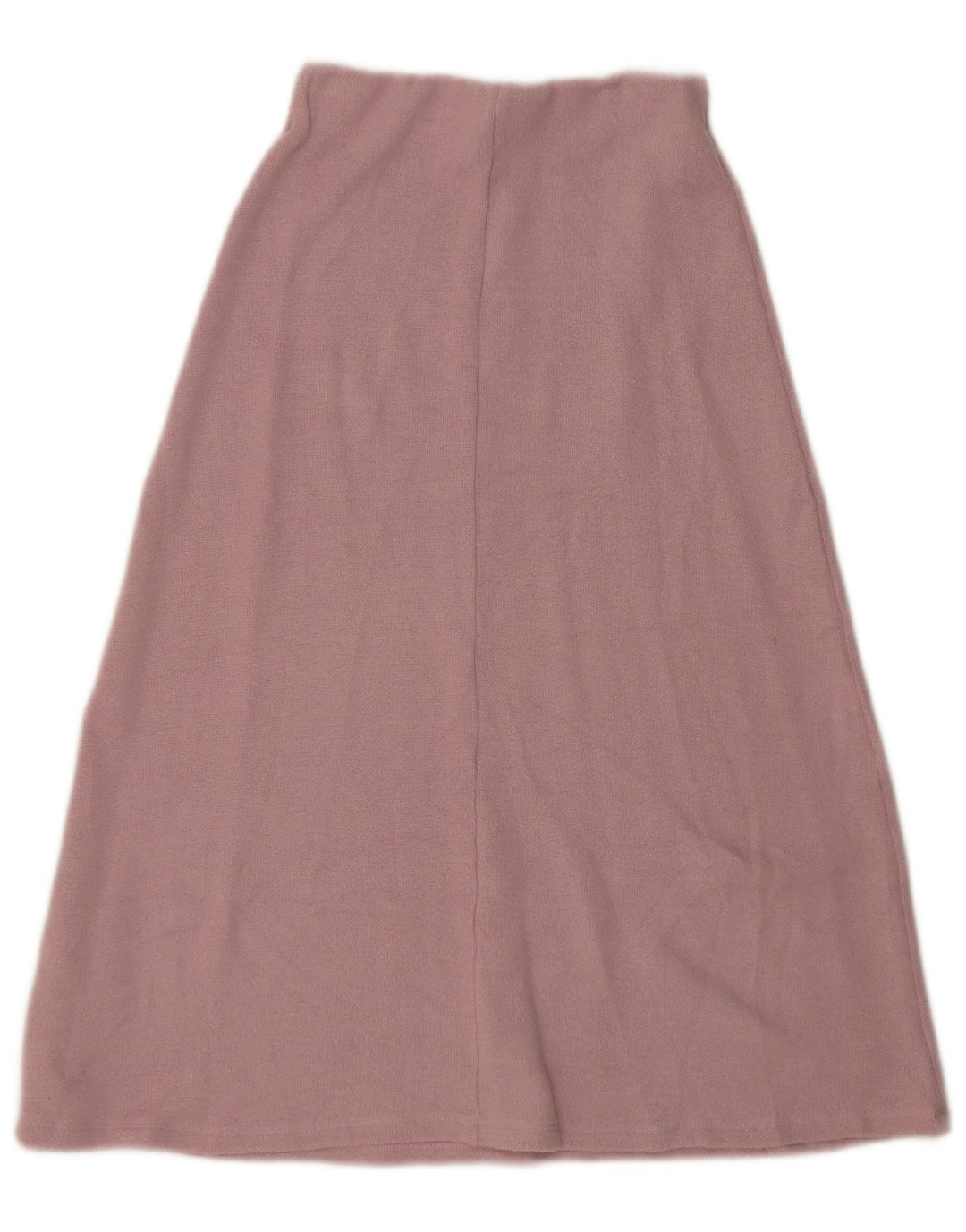 Zara Womens Knit A-Line Skirt Small W26 Pink Polyester