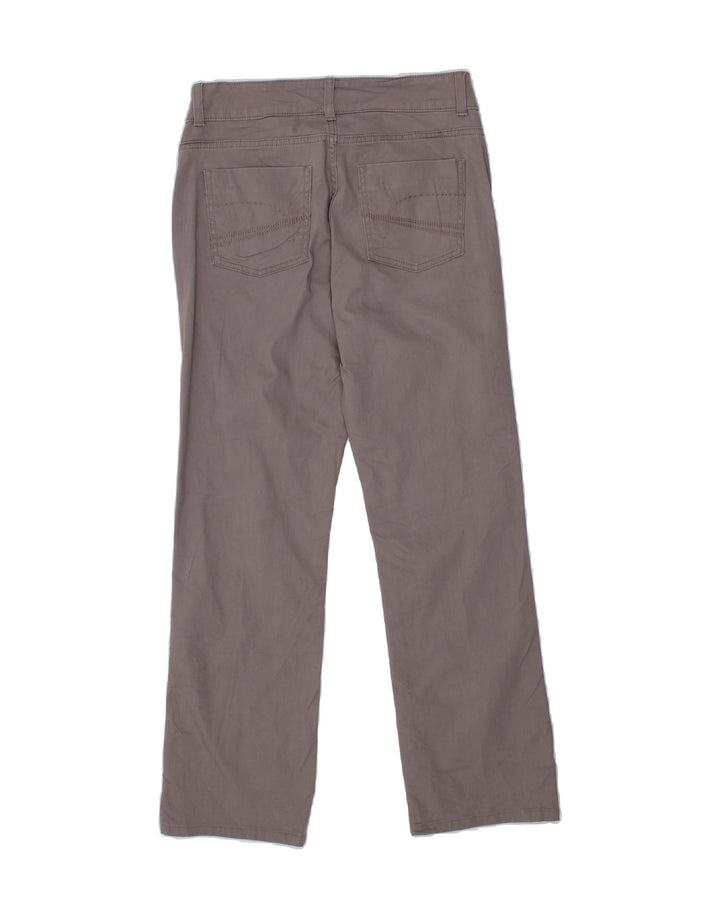 LEE Womens Low Waist Casual Trousers US 8 Medium W30 L30 Grey Vintage Lee and Second-Hand Lee from Messina Hembry 