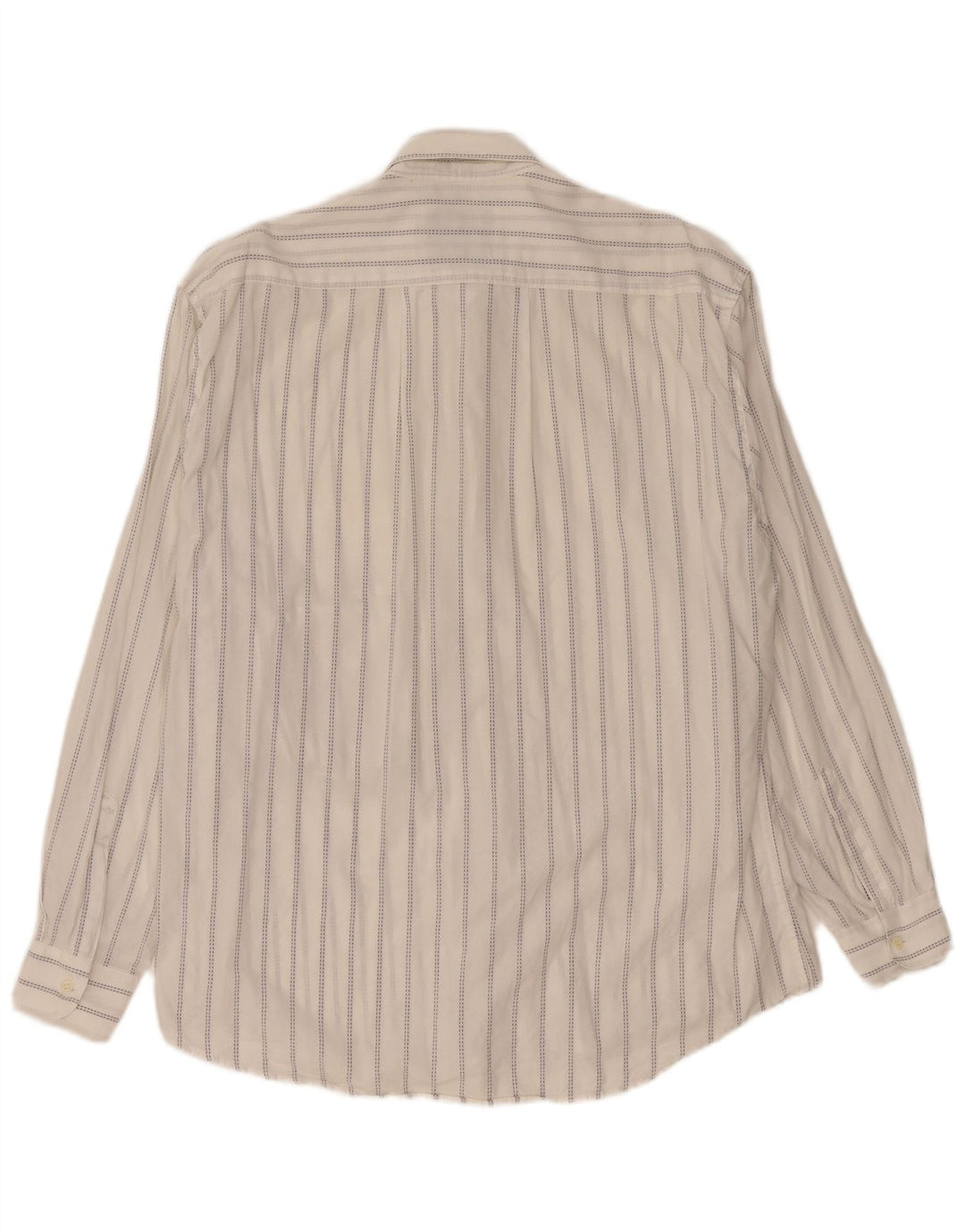Daniel Dodd Mens Shirt XL White Pinstripe