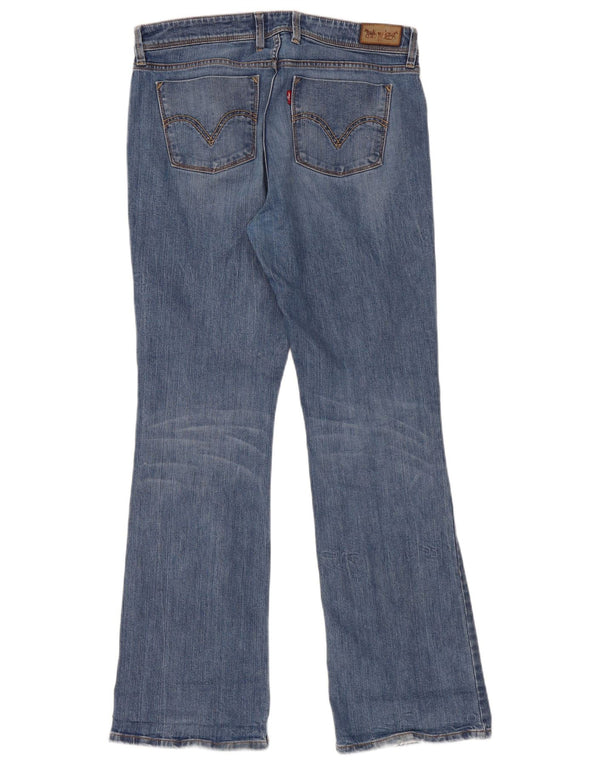 Levi's Womens 629 Bootcut Jeans W33 L32 Blue Cotton