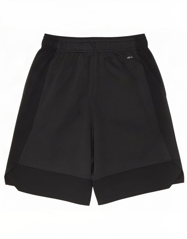 New Balance Mens Sport Shorts Small Grey Colourblock Polyester