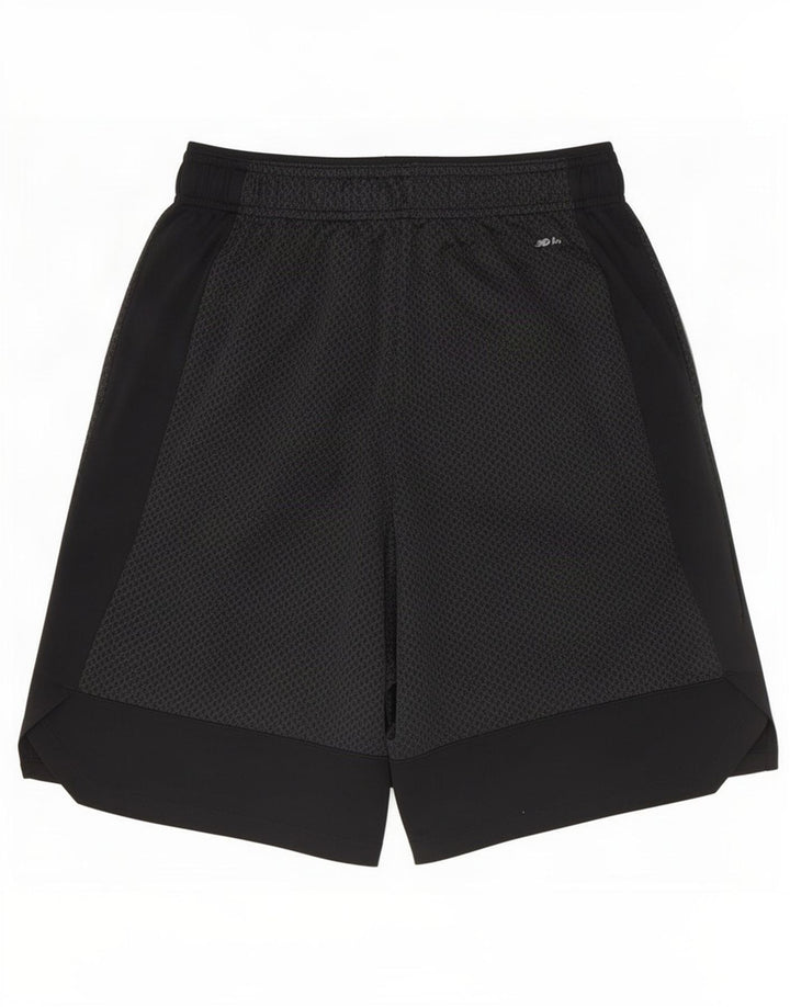 New Balance Mens Sport Shorts Small Grey Colourblock Polyester