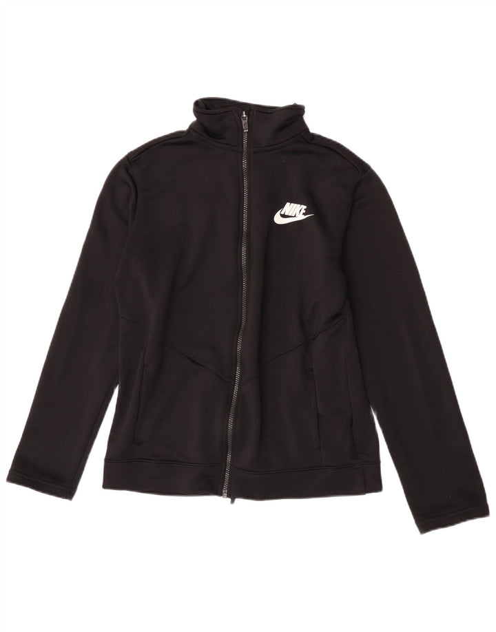 Nike Boys Tracksuit Top Jacket 13-14 Years XL Black