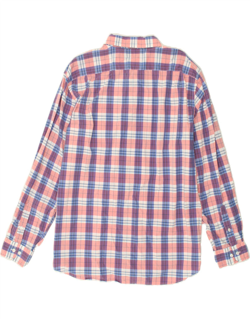 NAUTICA Mens Shirt 2XL Pink Check Cotton | Vintage Nautica | Thrift | Second-Hand Nautica | Used Clothing | Messina Hembry 