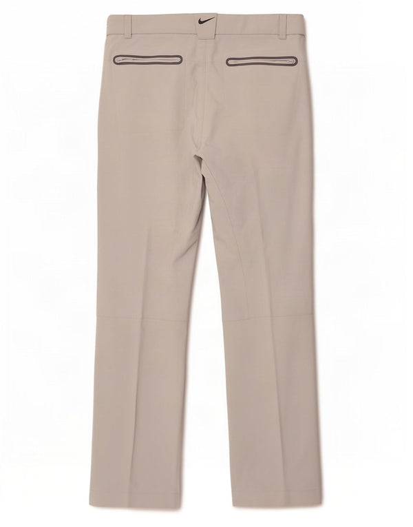 Nike Mens Dri Fit Straight Chino Trousers W32 L30 Blue Polyester