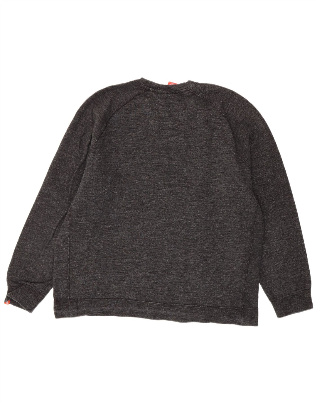 Nike Mens Sweatshirt Jumper 2XL Grey Flecked Cotton