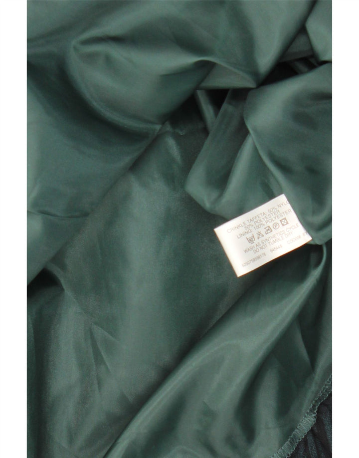 Bay Womens Strapless Dress UK 10 Small Green Nylon