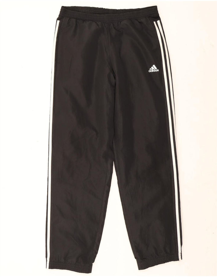 Adidas Mens Tracksuit Trousers Joggers Large  Black Polyester