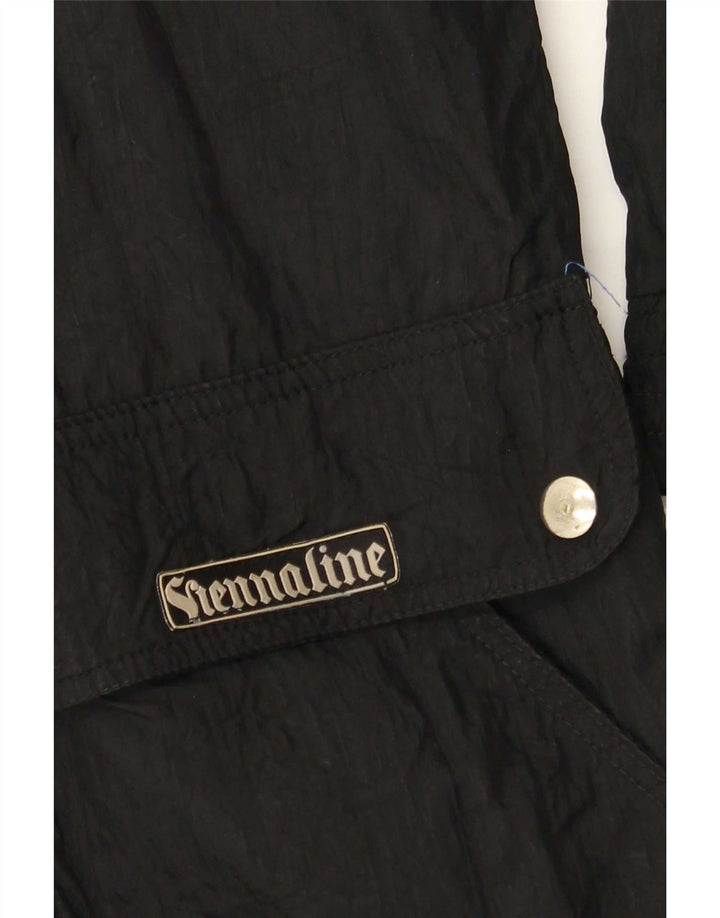 Vintage Mens Bomber Jacket UK 42 XL Black