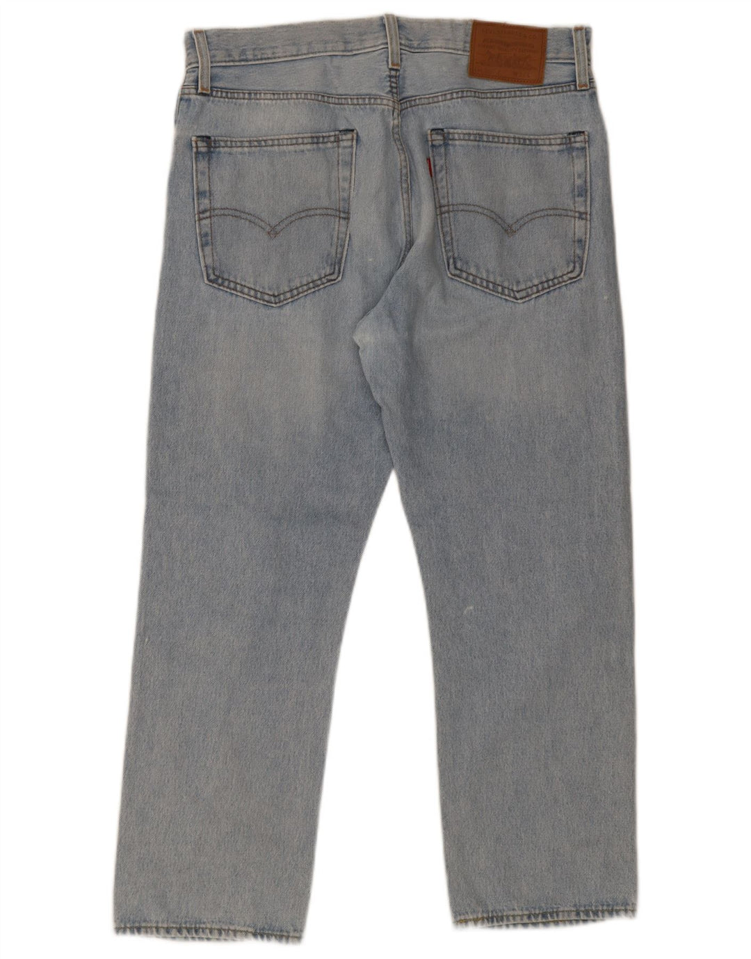 Levi's Mens 551 Straight Jeans W32 L28 Blue Cotton