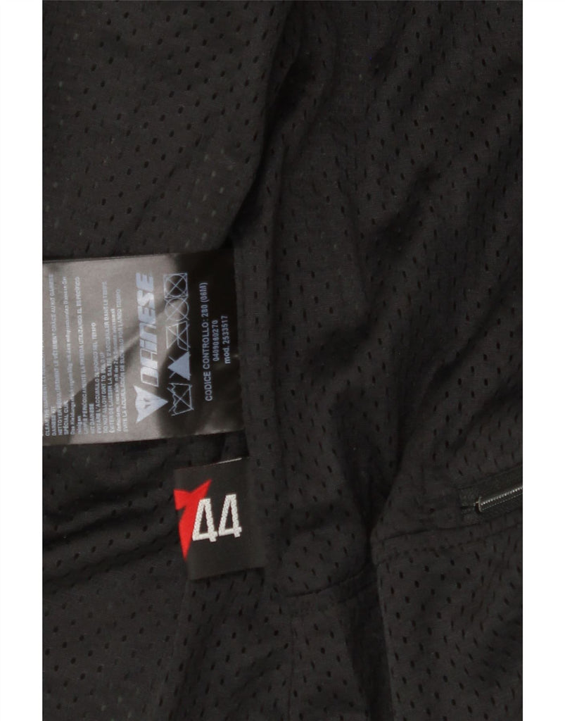 DAINESE Womens Leather Jacket IT 44 Medium Black Leather Vintage Dainese and Second-Hand Dainese from Messina Hembry 