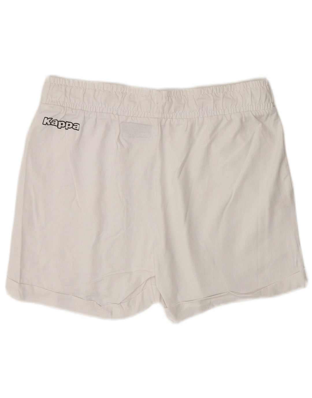 Kappa Womens Sport Shorts UK 14 Large  White