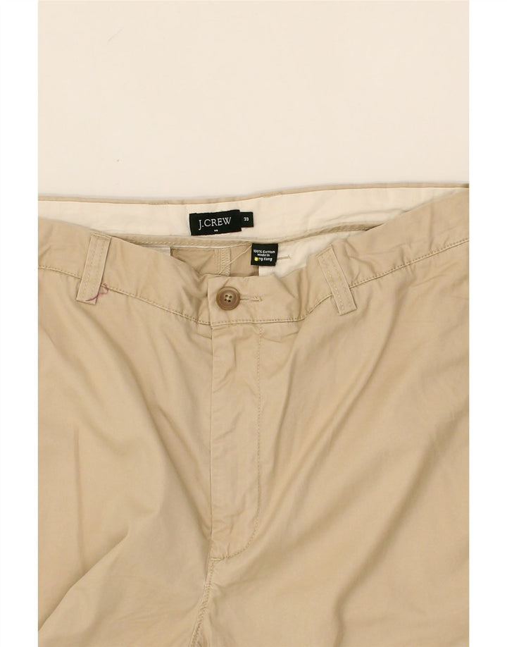 J. CREW Mens Chino Shorts W33 Medium Beige Cotton Vintage J. Crew and Second-Hand J. Crew from Messina Hembry 