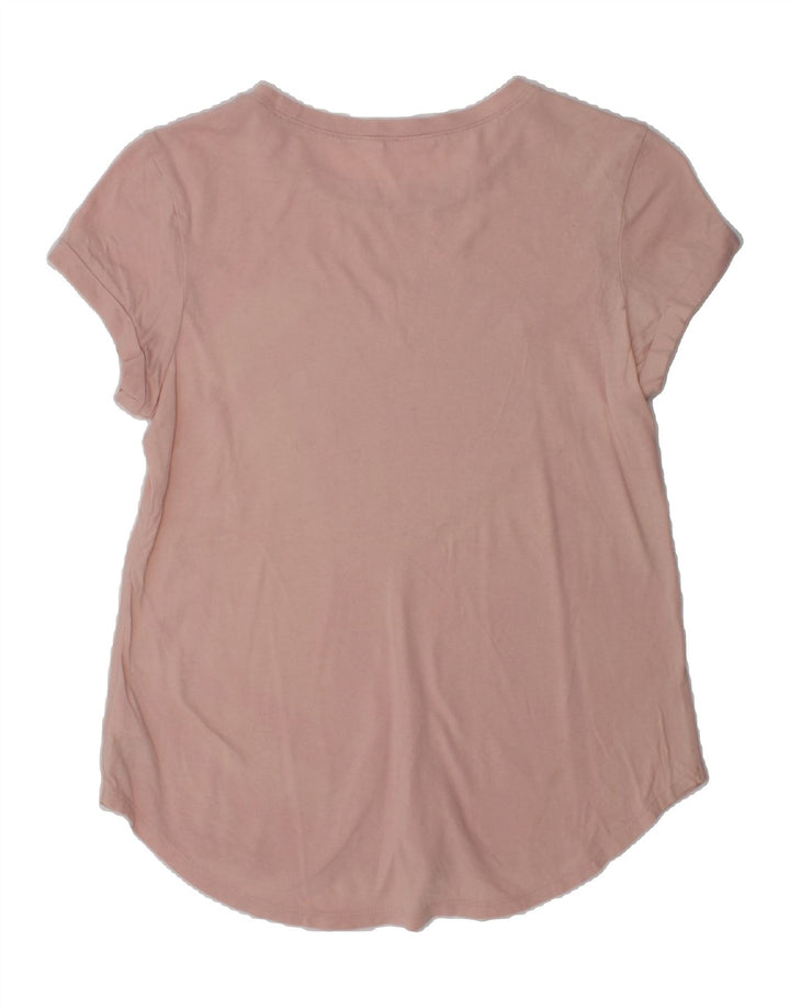 GAP Girls Graphic T-Shirt Top 7-8 Years XL Beige Geometric Cotton | Vintage Gap | Thrift | Second-Hand Gap | Used Clothing | Messina Hembry 