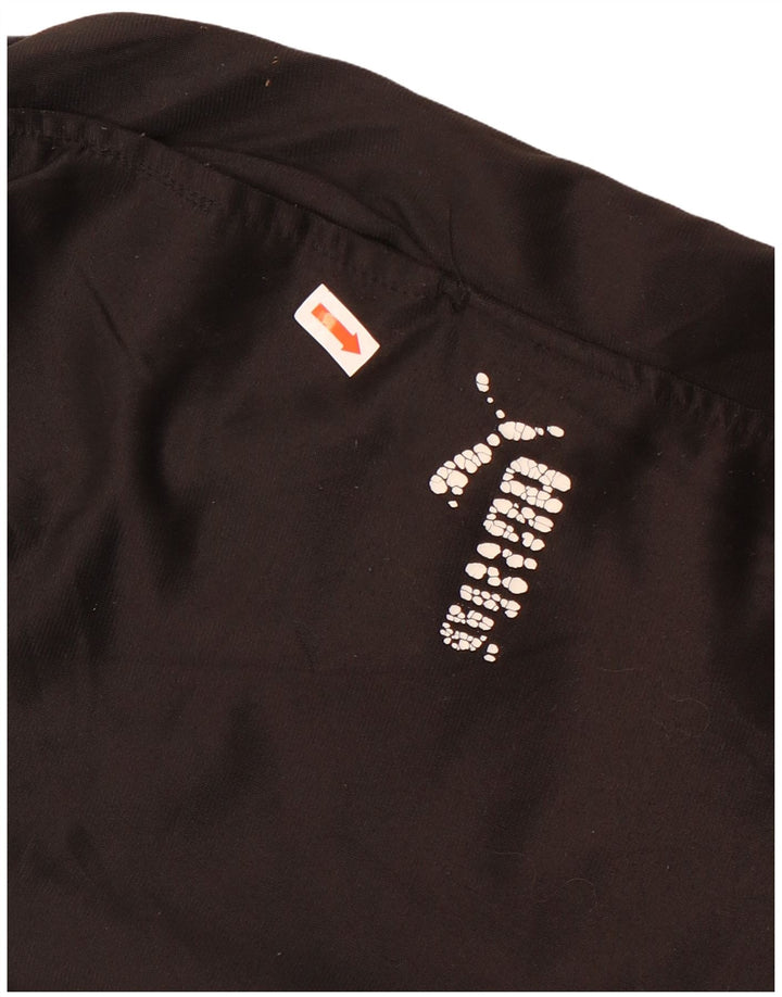 Puma Boys Tracksuit Trousers Joggers 14-15 Years Large Black Colourblock