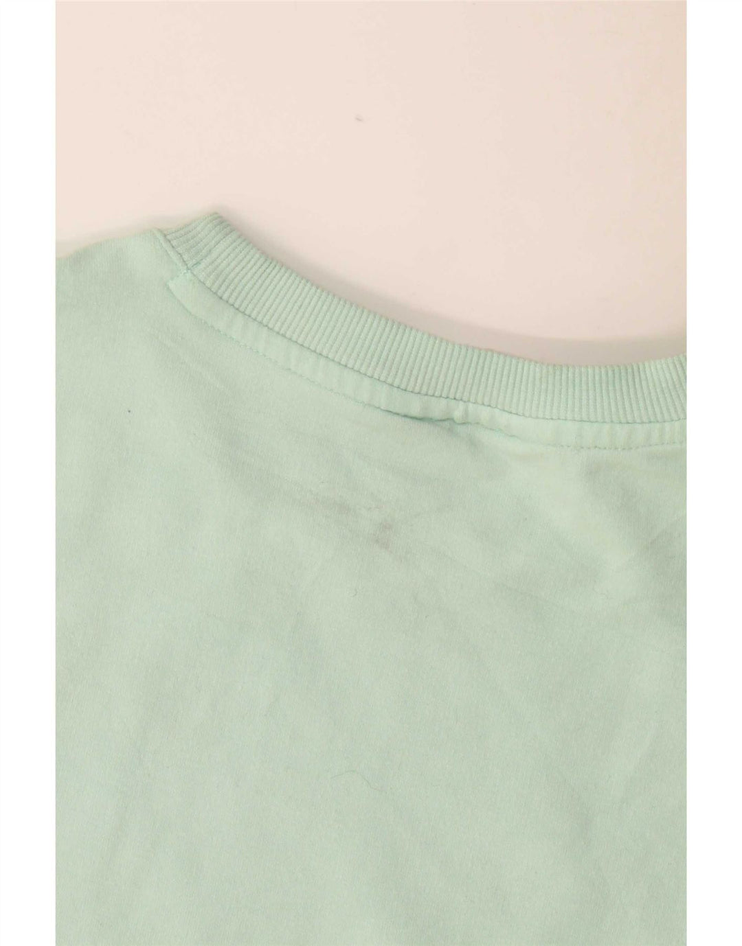 Fila Womens Sweatshirt Jumper UK 14 Medium Turquoise Cotton