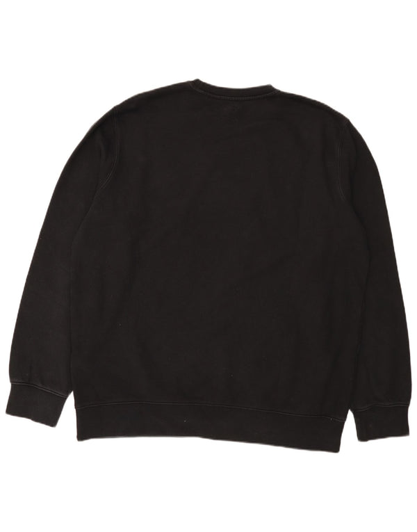 Levi's Mens Standard Fit Sweatshirt Jumper Large Black Cotton