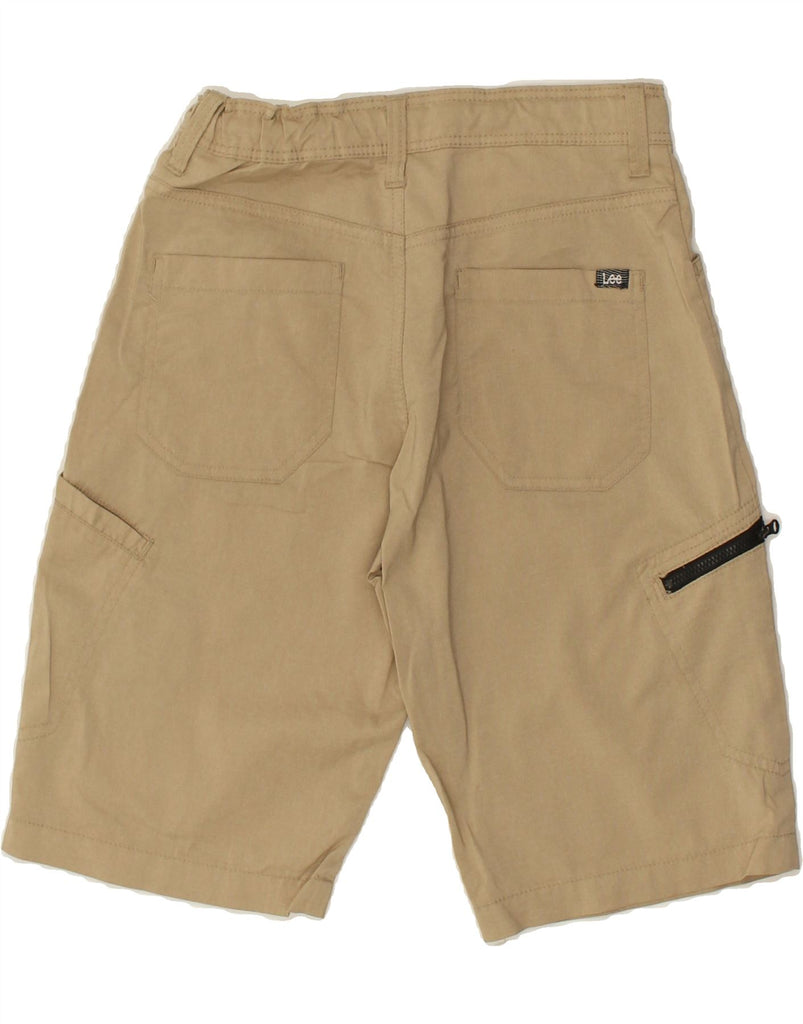 LEE Boys Cargo Shorts 11-12 Years W26  Beige | Vintage Lee | Thrift | Second-Hand Lee | Used Clothing | Messina Hembry 