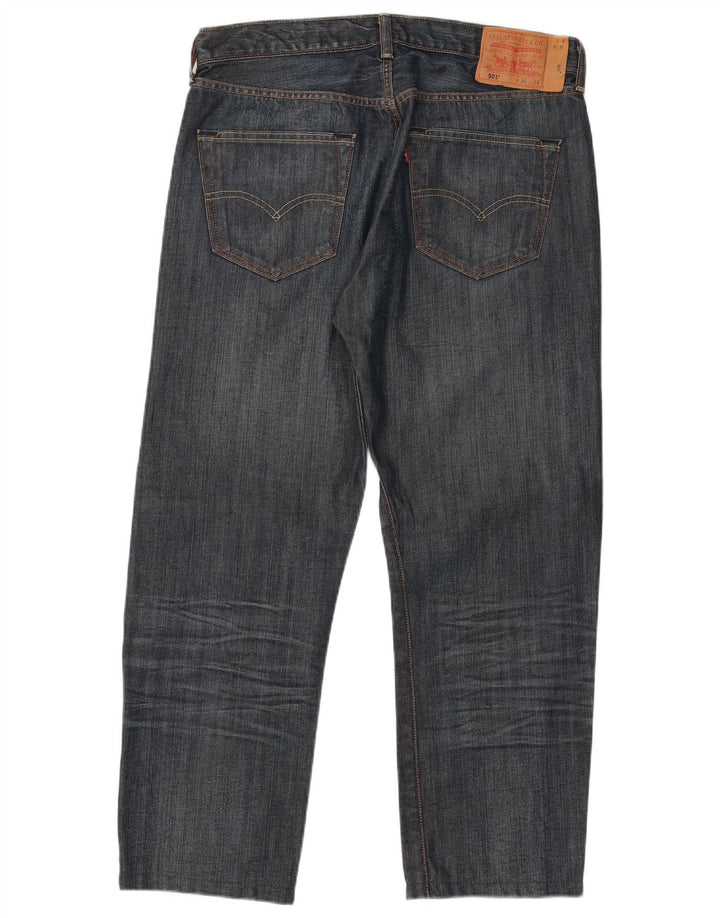 Levi's Mens 501 Straight Jeans W36 L27 Blue