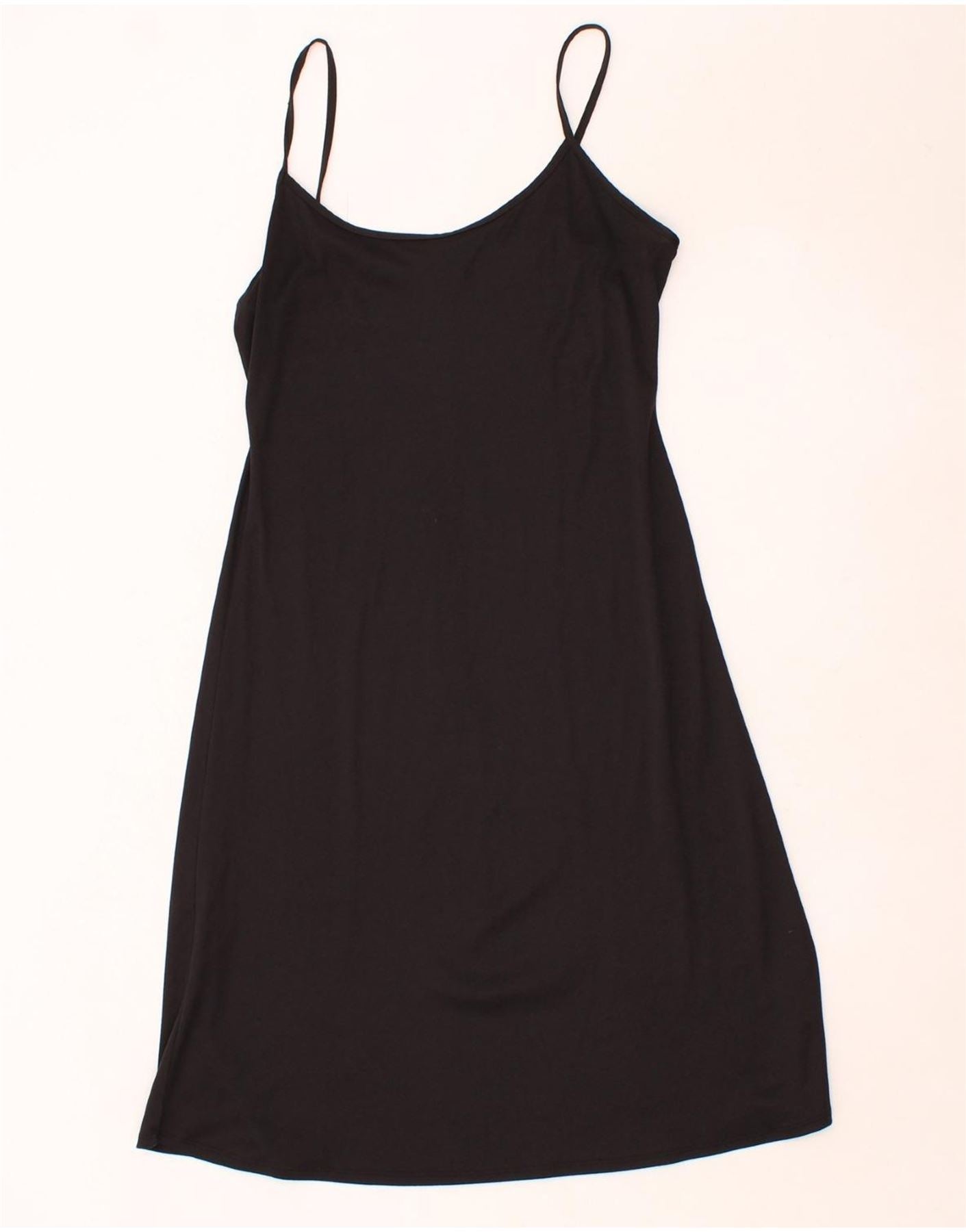 PRINCIPLES Womens Slip Dress UK 12 Medium Black Vintage Second