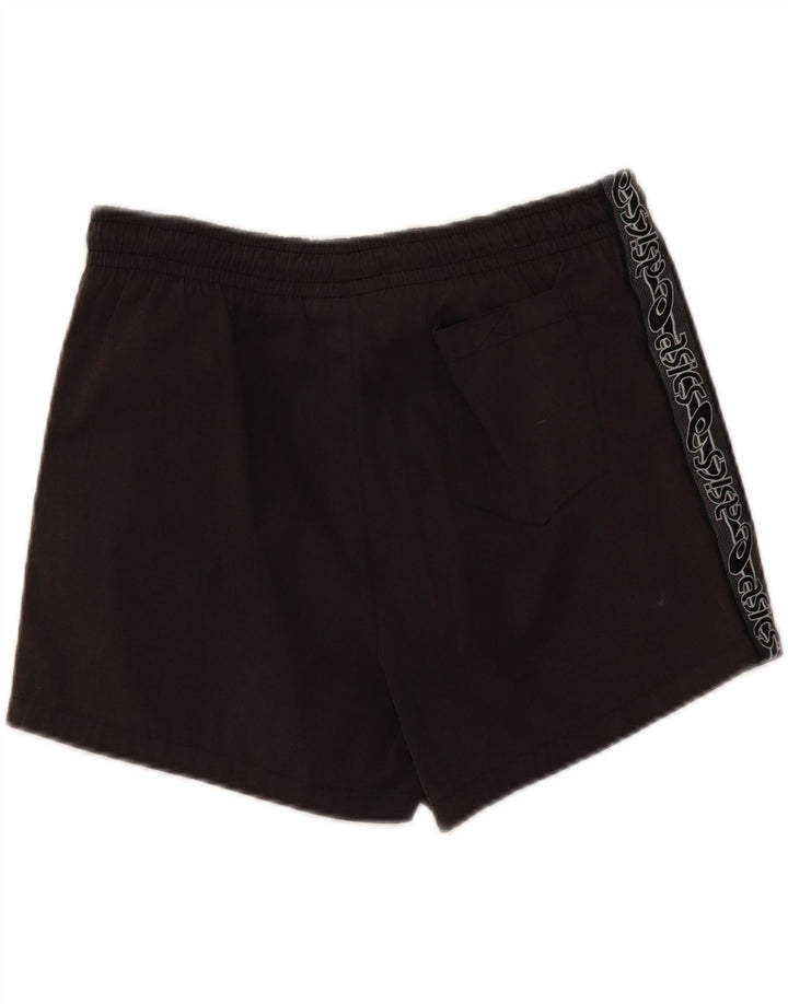 Asics Mens Graphic Swimming Shorts Small  Black