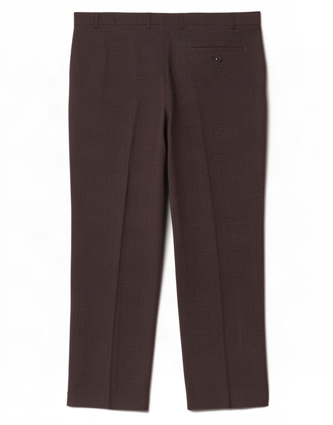 Marks & Spencer Mens Straight Suit Trousers W42 L29 Grey Houndstooth