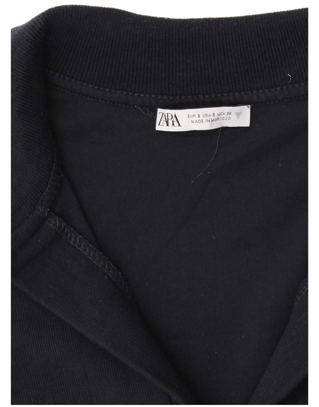 Zara Womens Bodysuit UK 8 Small Navy Blue