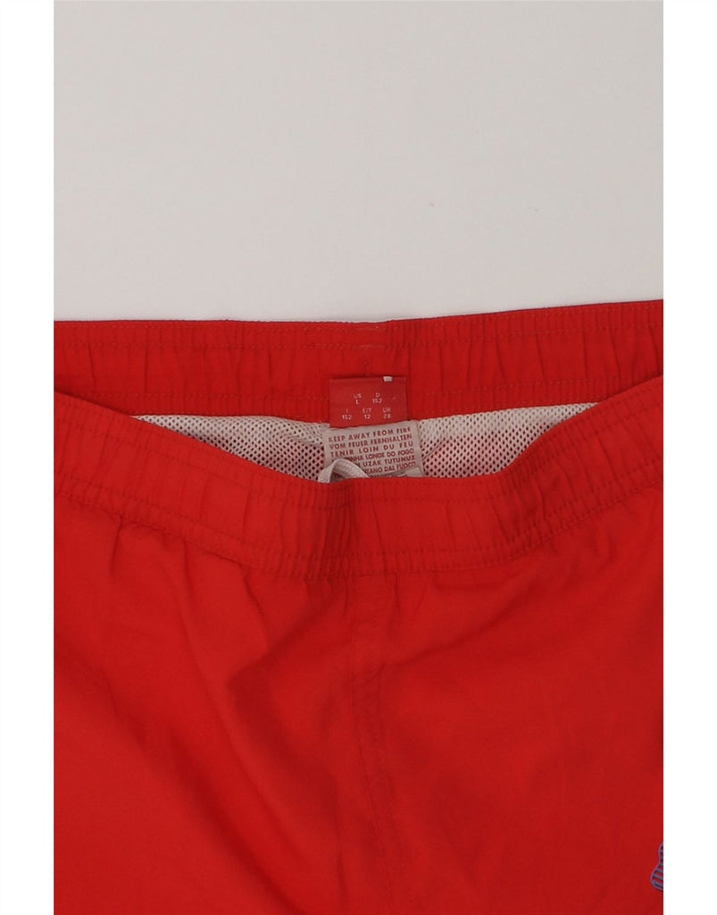 PUMA Boys Graphic Sport Shorts 11-12 Years Red Polyester | Vintage Puma | Thrift | Second-Hand Puma | Used Clothing | Messina Hembry 