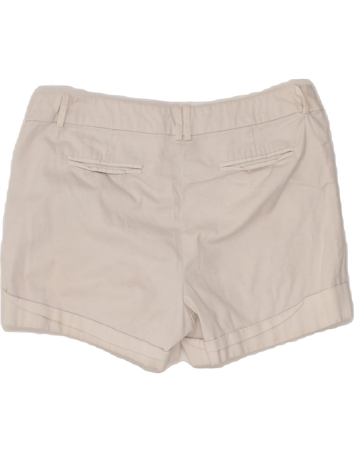 MOSSIMO Womens Hot Pants US 8 Medium W30 L3 White Cotton Vintage Mossimo and Second-Hand Mossimo from Messina Hembry 