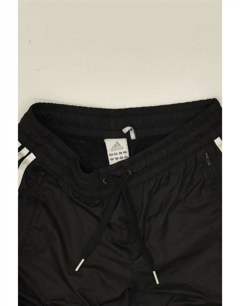 ADIDAS Womens Climalite Tracksuit Trousers UK 8 Small Black | Vintage Adidas | Thrift | Second-Hand Adidas | Used Clothing | Messina Hembry 