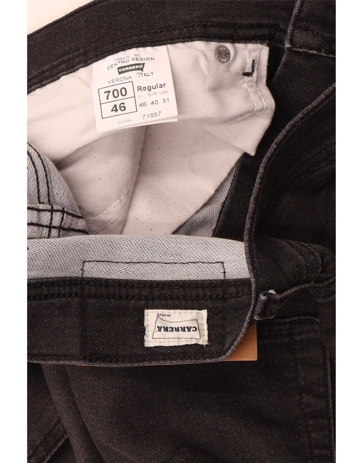 Carrera Mens 700 Regular Straight Jeans W31 L32 Grey Cotton